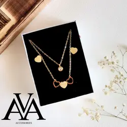 نیم ست دولاین فلب شاینی