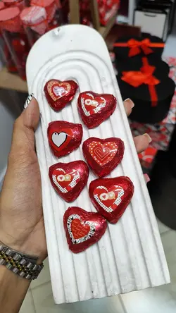 شکلات قلبی کوچک