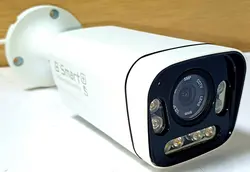 دوربین مداربسته 5MP IP دید در شب رنگی مخصوص پلاک میکروفون دار برند B Smart Plus
