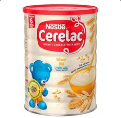 سرلاک نستله گندم به همراه شیر بالای6 ماه 400گرمی