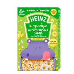 سرلاک هینز بدون شیر بالای 6 ماه با طعم پنج غله