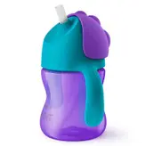 لیوان آبمیوه خوری ضدچکه 200 میل اونت بنفش Philips Avent