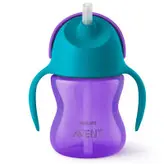 لیوان آبمیوه خوری ضدچکه 200 میل اونت بنفش Philips Avent