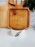 ظروف سرامیکی درب چوبی
