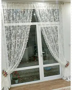 پرده تور دانتل