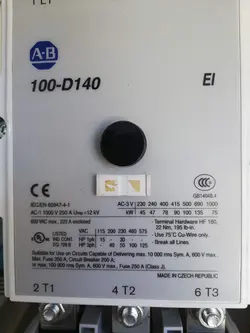 کنتاکتور 150 آمپر 75 کیلووات آلن بردلی بوبین 110 ولت (استوک)