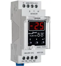 ترموستات 50_ تا 125+ شیوا امواج سنسور دار سری N مدل 15JN3