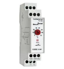 ترموستات تابلویی هیتر شیوا امواج سری M مدل 15M1