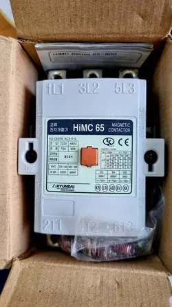 کنتاکتور 65 آمپر 30 کیلووات هیوندا مدل HIMC (استوک)