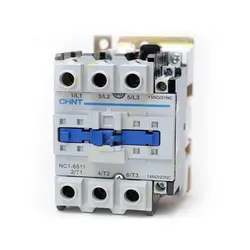 کنتاکتور ۶۵ آمپر چانت بوبین 220 ولت AC مدل NC1_6511