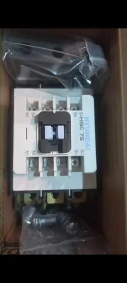 کنتاکتور هیوندا HGC 75 بوبین 220 ولت AC