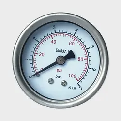 گیج 0-50 PSI   ام اس آی 0-4 Bar مدل 7105