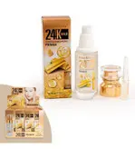 پرایمر صورت عصاره طلاکیس بیوتی همراه ویال صورت