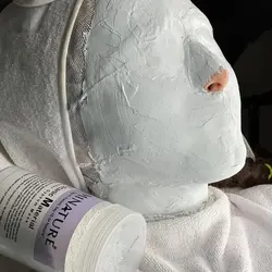 ماسک گچی مواد آتشفشانی میناتور500گرمی