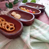 قاشق چوبی دستساز بارلی دسته بلند چوب راش 29 سانتی(1عددی) کد bar0115