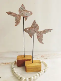 قاشق ملاقه های چوبی دستساز بارلی مناسب خورش خوری 25 سانتی چوب راش کد bar0197