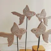 قاشق ملاقه های چوبی دستساز بارلی مناسب خورش خوری 25 سانتی چوب راش کد bar0197