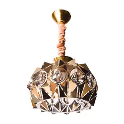 لوستر آویز مدل ملانی طلایی