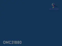 رنگ روغنی آبی نفتی براق ترکیبی 1 کیلویی کد OMC31880