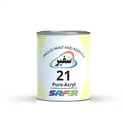 رنگ پلی اورتان 21 سفید سفیر ( کد M60 ) 1 کیلویی
