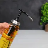 بطری پیرکس روغن و سرکه و آبلیمو پمپی