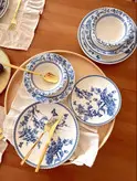 سرویس غذا خوری و صبحانه خوری miss Betty میس بتی ترکیه مدل blue spring