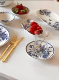 سرویس غذا خوری و صبحانه خوری miss Betty میس بتی ترکیه مدل blue spring