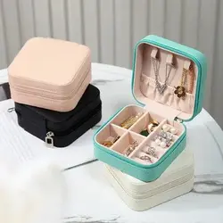 جعبه جواهرات چرمی کوچک