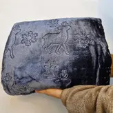 پتو مسافرتی دونفره طرح گوزنی