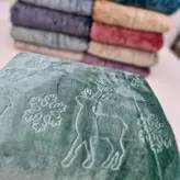 پتو مسافرتی دونفره طرح گوزنی