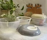 سبزی خشک کن چرخان دستی