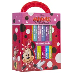 Disney: My First Library 12 Board Book Set- My Friend Minnie Mouse