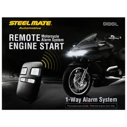 دزدگیر موتور سیکلت استیل میت مدل 986L-1