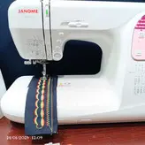 چرخ خیاطی ژانومه ۱۹ مدل دوخت (قیچی دار) مدل Y_201Dx