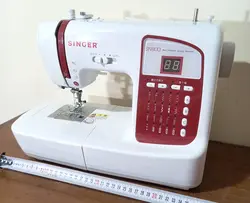 چرخ خیاطی سینگر SN800 ( مدل دوخت ۲۰ تا)جادکمه اتومات و رفوی اتومات