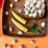 بادام زمینی روکشدار ذرت مکزیکی