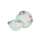 پیش دستی و پیاله چینی شرکت صنایع چینی تقدیس مدل کاملیا بسته 12عددی