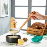 ملاقه مدل ماربل سیلیکونی دسته گرد کد 5050