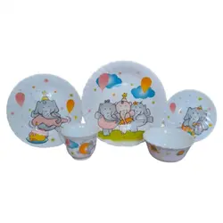 ظرف غذای 5 تکه کودک پارس اوپال کد 750