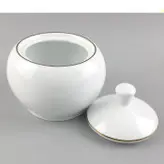 قندان شرکت صنایع چینی تقدیس مدل دوبلین خط طلا