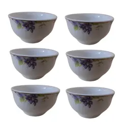 پیاله شرکت صنایع چینی تقدیس مدل بنفشه بسته 6 عددی