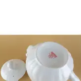قوری چینی زرین ایران مدل آلمانی طرح سمن درجه یک