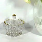 قندان مدل جنوا لب طلا