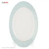 سرویس 102 پارچه چینی زرین ایران سری ایتالیا اف مدل سپید صدف درجه یک