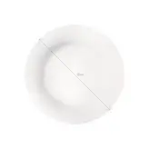 بشقاب غذاخوری چینی زرین ایران مدل ایتالیا 25 سپید صدف درجه عالی بسته 6 عددی