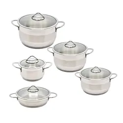 سرویس پخت و پز 10 پارچه مدل استیل کد 2110