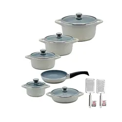 سرویس پخت و پز 13 پارچه ام جی اس مدل ایتالیا B کد 800204