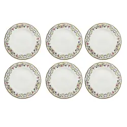 پیش دستی چینی زرین ایران مدل گلستان درجه عالی بسته 6 عددی