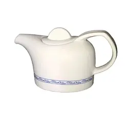 قوری چینی زرین ایران مدل آوین دو فنجان درجه یک