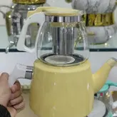 کتری قوری لعابی رنگی رنگی وارداتی با کیفیت درجهجنس کتری